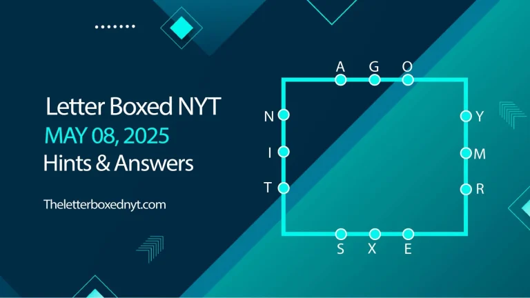 today letter box answers and hints may 8,2025